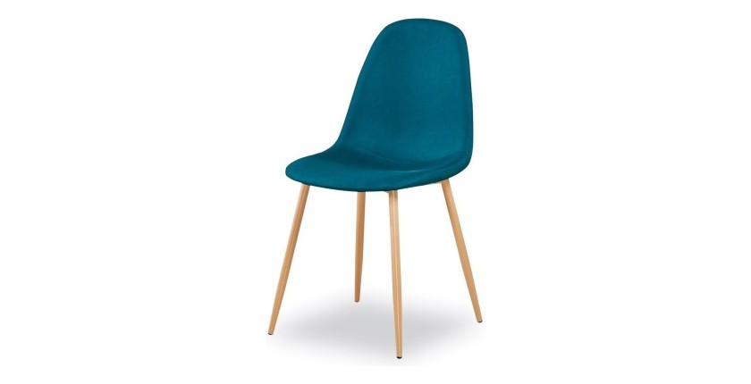 Chaise design BOYLD coloris Bleu pour votre salle à manger.