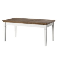 Ensemble de 6 meubles pour votre salon coloris frêne blanc et chêne. Collection ASSIA