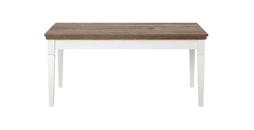 Ensemble de 6 meubles pour votre salon coloris frêne blanc et chêne. Collection ASSIA
