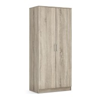 Garde Robe REY, armoire 2 portes idéal pour votre entrée ou votre buanderie