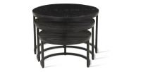 Table basse collection ARNOLD noir.