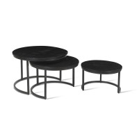 Table basse collection ARNOLD noir.