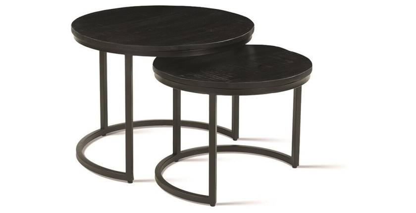 Table basse collection GOJI noir.