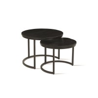 Table basse collection GOJI noir.