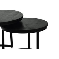 Table basse collection GOJI noir.