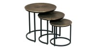 Table basse collection ALICE soleil or.