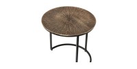 Table basse collection ALICE soleil or.