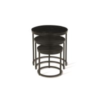 Table basse collection PLATO noir.