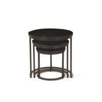 Table basse collection PLATO noir.