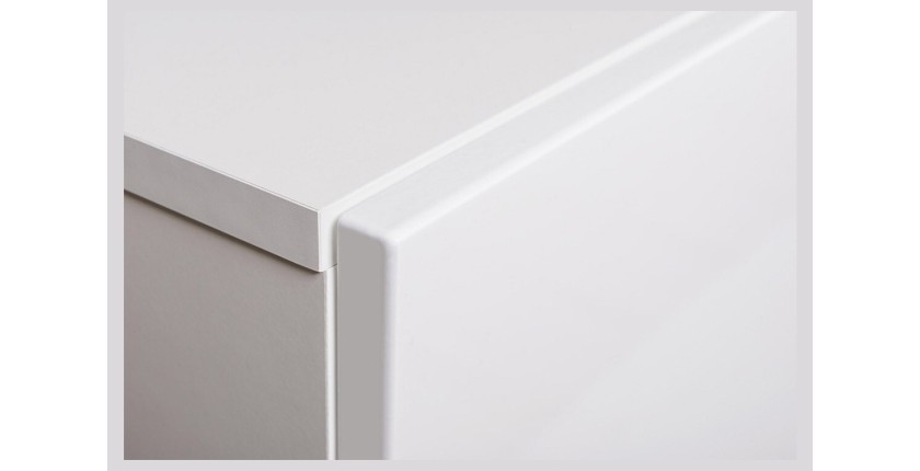Armoire suspendue moyen modèle coloris blanc pour salon collection SWITCH.