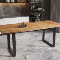 Table à manger design bois massif NIKO - Table rectangulaire 200x100