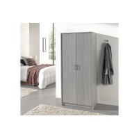 Garde Robe REY, armoire 2 portes idéal pour votre entrée ou votre buanderie