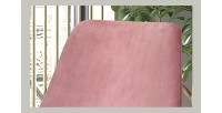 Chaise MICRA Velours Rose, dimensions: H86 x L49 x P61 cm, idéal pour un salon de prestige