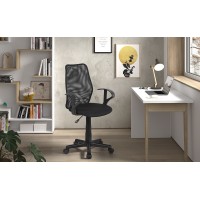 Chaise de bureau JOSH Tissu filet, idéal pour un bureau confortable et moderne