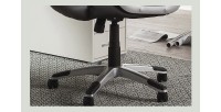 Chaise de bureau JOHN PU Noir, un choix confortable et élégant pour votre bureau