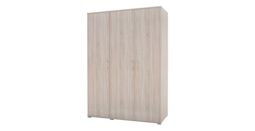 Armoire - penderie trois portes pour chambre enfant\ados de la collection DUNDEE.