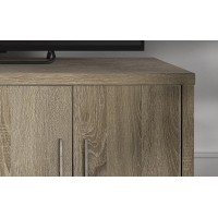 Meuble TV collection MODENE effet bois exotique Sonoma. Meuble style contemporain.