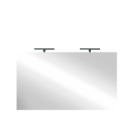Miroir design avec 2 leds, 120x75 cm, collection KUBRICK