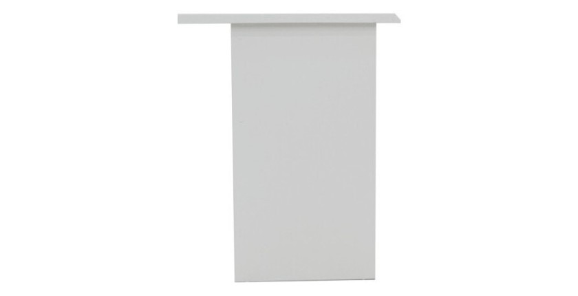 Bureau de la collection PRAGUE 3 tiroirs Blanc