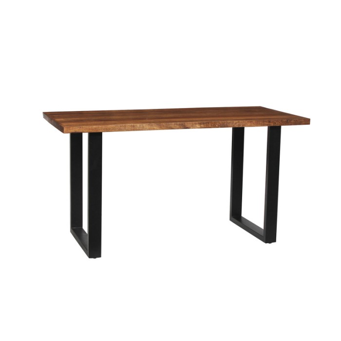 Table à manger AWANI longueur 180cm en bois exotique mangolia