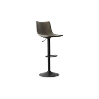 Tabouret de bar style vintage coloris gris. Collection SOUL