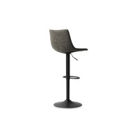 Tabouret de bar style vintage coloris gris. Collection SOUL