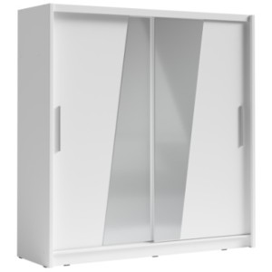 Armoire design 205cm coloris blanc collection ULOS