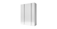 Armoire 4 Portes 180cm collection VERONA. Coloris blanc brillant