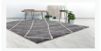 Tapis 230x160cm, gris - Confort et élegance pour votre intérieur