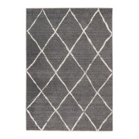 Tapis 230x160cm, gris - Confort et élegance pour votre intérieur