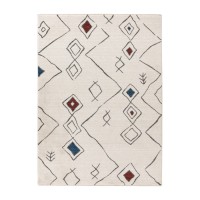 Tapis 230x160cm, design A305R coloris multicolore - Confort et élégance pour votre intérieur