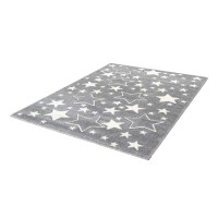 Tapis 150x80cm, design A923O coloris gris - Confort et élégance pour votre intérieur