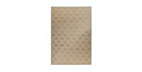 Tapis 150x80cm, design A102A coloris beige - Confort et élégance pour votre intérieur