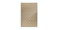 Tapis 230x160cm, design A102A coloris beige - Confort et élégance pour votre intérieur