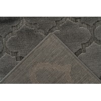 Tapis 150x80cm, design A102A coloris gris - Confort et élégance pour votre intérieur