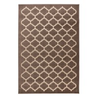 Tapis 300x80cm, design A102A coloris taupe - Confort et élégance pour votre intérieur