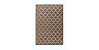 Tapis 230x160cm, design A102A coloris taupe - Confort et élégance pour votre intérieur