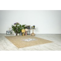 Tapis 170x120cm, design A202A coloris beige - Confort et élégance pour votre intérieur