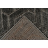 Tapis 150x80, design A202A coloris gris - Confort et élégance pour votre intérieur