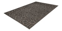 Tapis 290x200cm, design A202A coloris gris - Confort et élégance pour votre intérieur