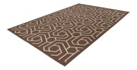 Tapis 300x80cm, design A202A coloris taupe - Confort et élégance pour votre intérieur