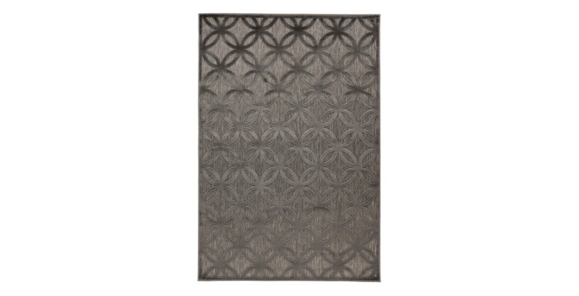 Tapis 150x80cm, design A302A coloris gris - Confort et élégance pour votre intérieur