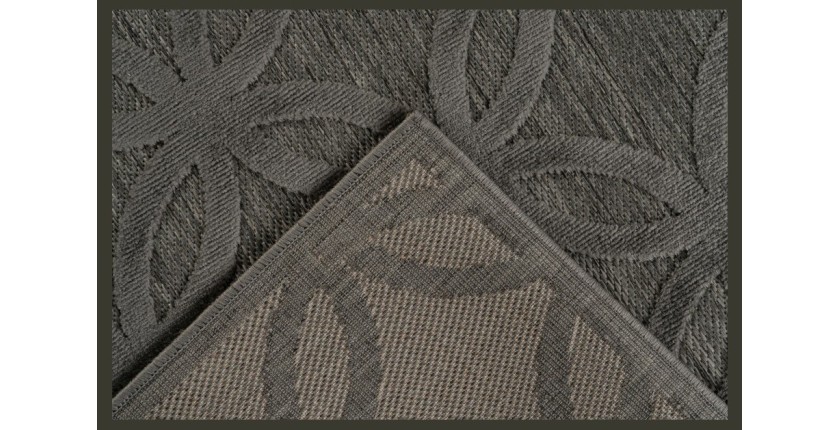 Tapis 230x160cm, design A302A coloris gris - Confort et élégance pour votre intérieur