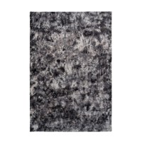 Tapis 150x80cm, design B005O coloris graphite - Confort et élégance pour votre intérieur