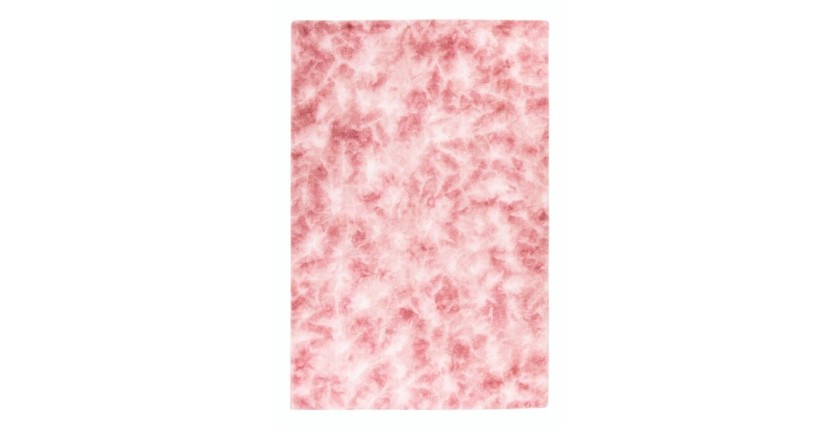 Tapis 150x80cm, design B005O coloris rose - Confort et élégance pour votre intérieur