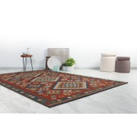 Tapis 170x120cm, design C103I coloris multicolore - Confort et élégance pour votre intérieur