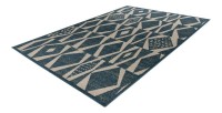 Tapis 230x160cm, design C203I coloris bleu - Confort et élégance pour votre intérieur