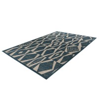 Tapis 330x240cm, design C203I coloris bleu - Confort et élégance pour votre intérieur