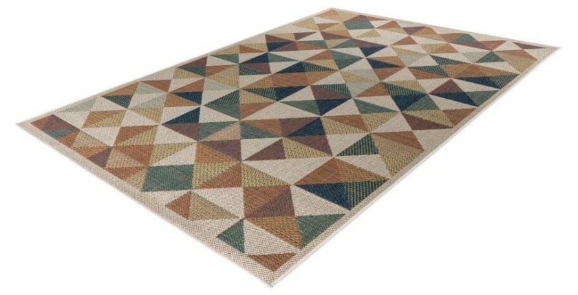 Tapis 150x80cm, design C303I coloris multicolore - Confort et élégance pour votre intérieur