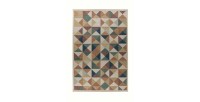 Tapis 150x80cm, design C303I coloris multicolore - Confort et élégance pour votre intérieur